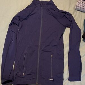 Jaanuu Deep Blue Zip-Up Jacket